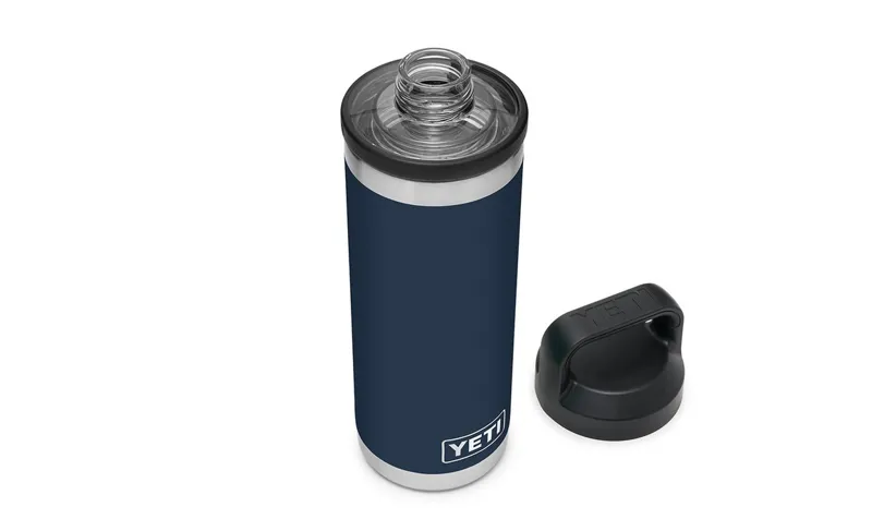 YETI RAMBLER 18 OZ BOTTLE WITH CHUG CAP - Navy-2